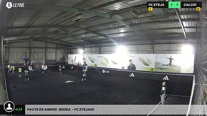 Faute de ANDREI	 BODEA  - FC STEJARII