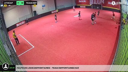 Faute de Louis Deffontaines - Team Deffontaines H23