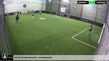 Faute de Fabio Branco - LES BARBARINS