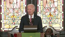 Pro-Palestinian protesters disrupt Biden speech_ 'CEASE-FIRE NOW'