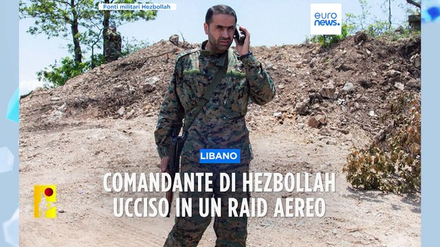 Libano: ucciso un altro leader di Hezbollah in un raid aereo, Blinken domani in Israele
