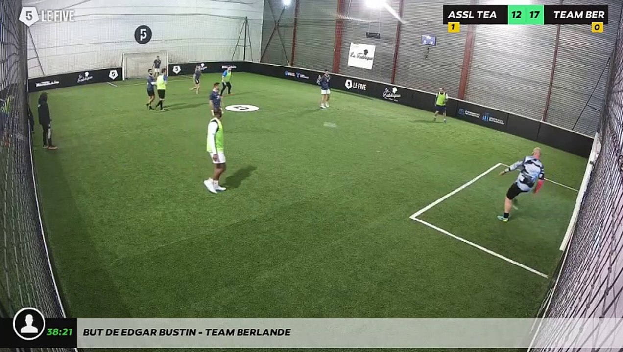 But de Edgar Bustin - TEAM BERLANDE