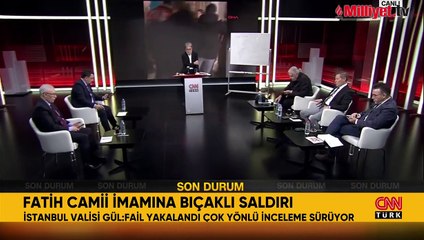 Fatih Camii imamına bıçaklı saldırı!