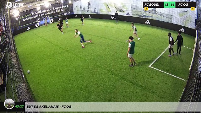 But de axel anais - FC OG