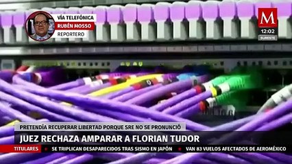 Juez rechaza amparo a Florian Tudor para recuperar su libertad