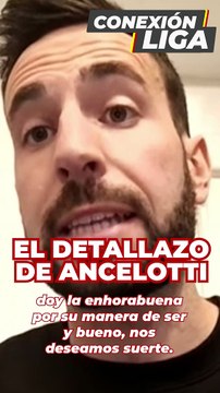 El detallazo de Ancelotti con el entrenador del Arandina: lo explica Álex Izquierdo