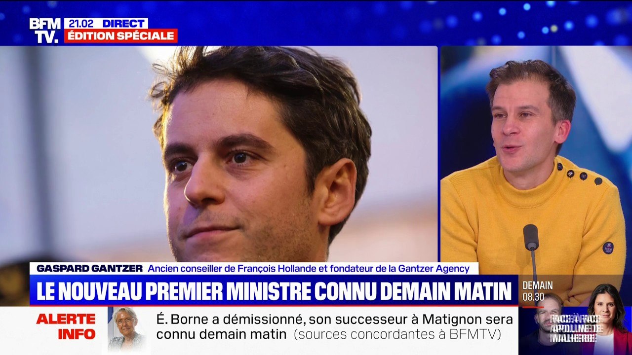 Gaspard Gantzer (ancien conseiller de François Hollande) sur Gabriel Attal: "Tout ce que les gens reconnaissent, qu'on soit d'accord ou pas avec lui, c'est que c'est un très gros bosseur"