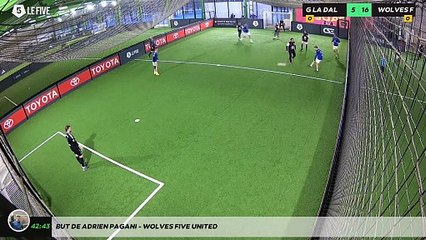 But de Adrien PAGANI - WOLVES FIVE UNITED