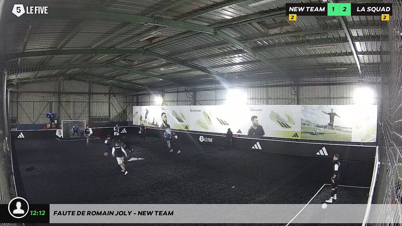 Faute de Romain Joly - NEW TEAM