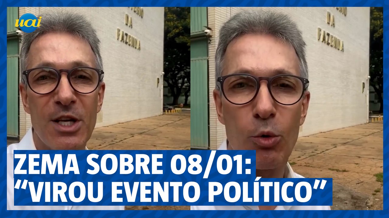 Zema justifica ausência: "se transformou em evento político"