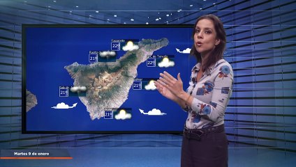 La previsión del tiempo en Canarias para el 9 de enero de 2024, en Atlántico Televisión.