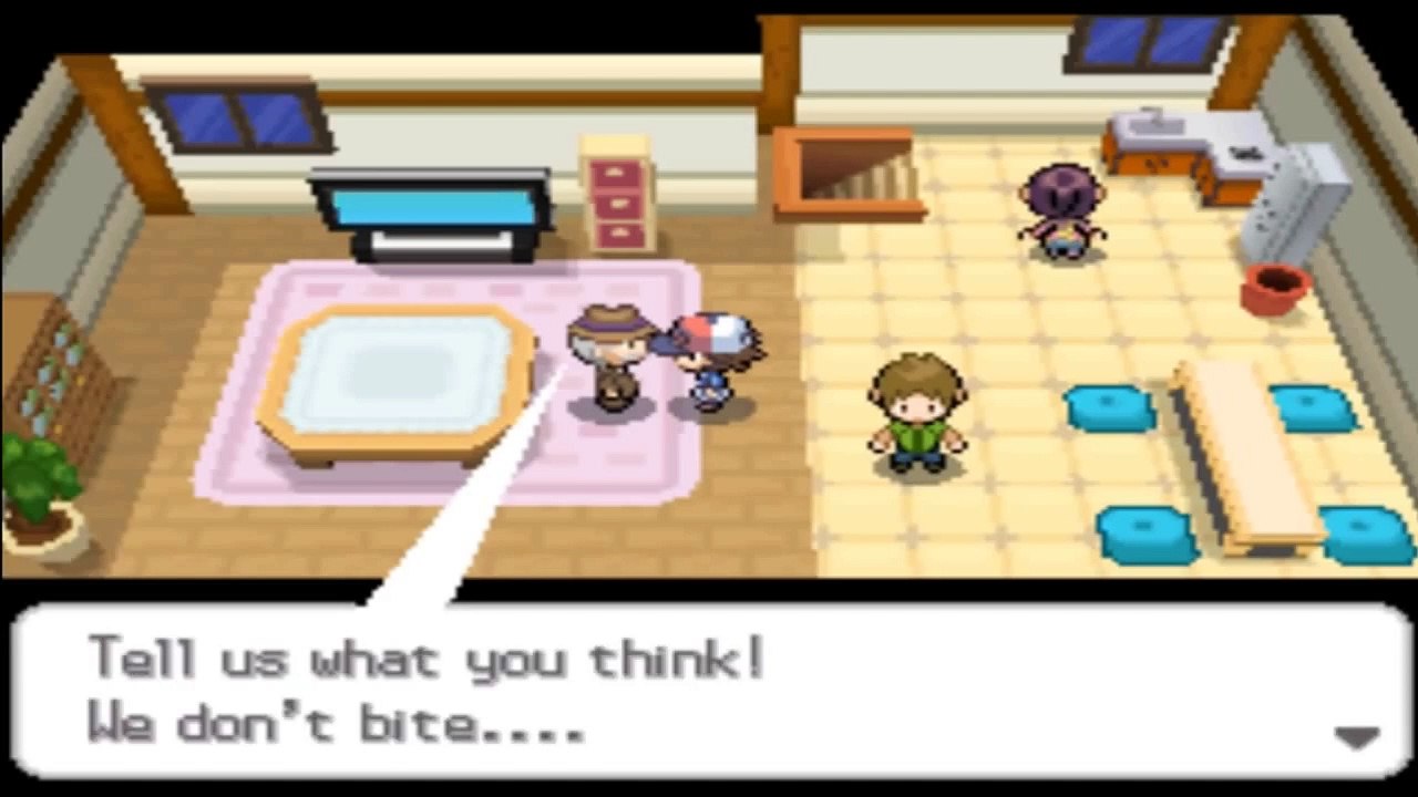 Pokemon White Let's Play Together Pokemon White [German-English-BLIND] Part 7- Sanyou Citys Pokemontrainerschule