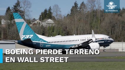 Acciones de Boeing se desploman 9% tras inmovilización por incidente de avión en EU