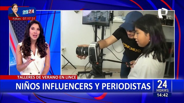 Dictan talleres de verano para niños influencers y futuros periodistas en Lince