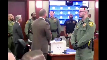 Hâkimin üstüne atlayan sanığa olağanüstü önlem: Hannibal Lecter'a benzedi