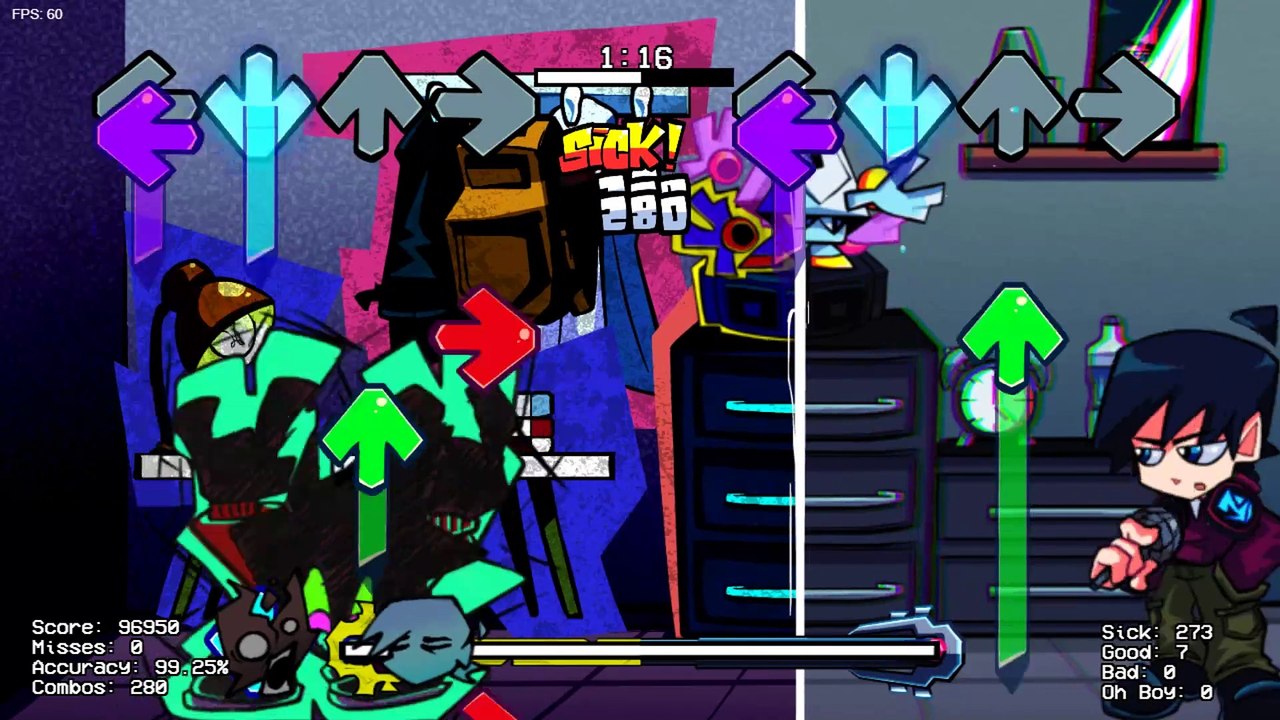 FNF Inner Mirror Walkthrough