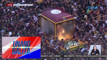 Sitwasyon ng Traslacion ng Nazareno as of 6:27 AM (January 9, 2024) | UB