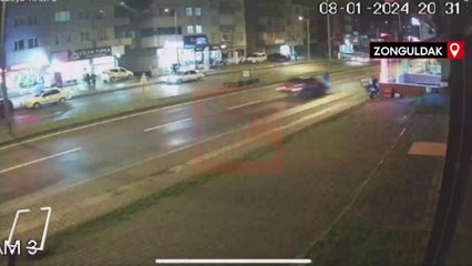 Zonguldak’ta otomobilin çarptığı yaya öldü