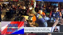 Ilang deboto, kinakailangang dalhin sa first aid station bago pa man magsimula ang Traslacion | UB