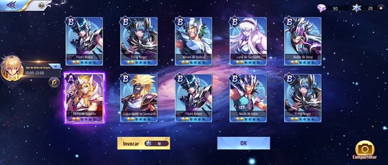 invocacao cdz mobile