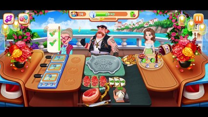 [Miniriceto]Game Play _ Crazy Diner -Spamish Ham- Lv 1131-1135