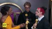 Billie Eilish REACTS to Golden Globe Win (Exclusive)
