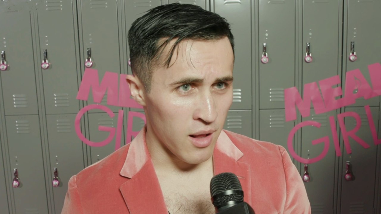 Chris Olsen Excited for 'Mean Girls' Musical Film: "They're Like Cementing It Into Culture!" | THR Video