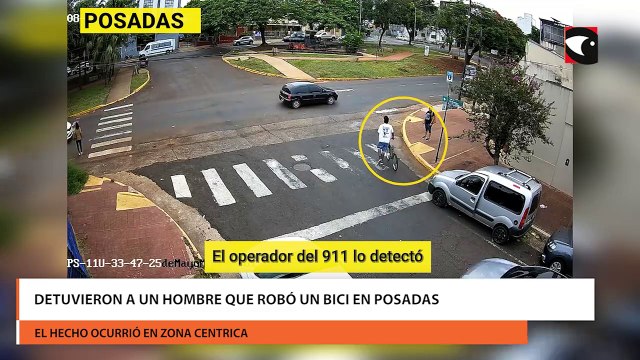Detuvieron a un hombre que robó un bici en Posadas