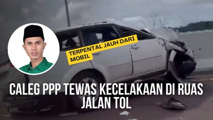 Tragis!! Caleg PPP Tewas Dalam Kecelakaan Menabrak Ruas Jalan Tol