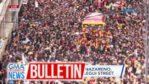 Traslacion ng itim na Nazareno, nasa bahagi na ng Arlegui street | GMA Integrated News Bulletin