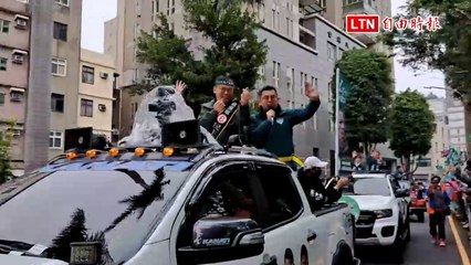 王義川、卓冠廷攜手林志潔掃街，熱情民眾熱烈響應🚶‍♂️