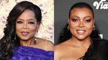 'The Color Purple' Producer Oprah Winfrey Denies Taraji P. Henson Feud Rumors | THR News Video