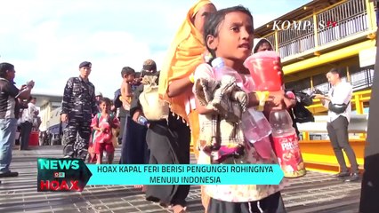 Kapal Feri Berisi Pengungsi Rohingya Menuju Indonesia |NEWS OR HOAX