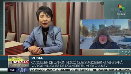 Canciller de Japón declaró que apoyará a Ucrania con 37 millones de dólares