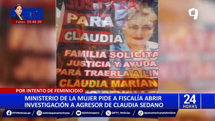 Ministerio de la Mujer pide que extranjero agresor de activista sea investigado por intento de feminicidio