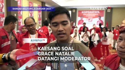 Kaesang Soal Video Grace Natalie Datangi Moderator saat Jeda Debat Capres