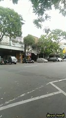 jazz putih jadi mobil balap