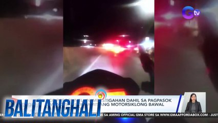 PCG Personnel, iniimbestigahan dahil sa pagpasok umano sa SLEX gamit ang motorsiklong bawal sa expressway | BT