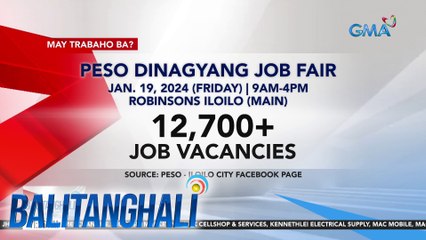 May Trabaho Ba?: PESO Dinagyang Job Fair | BT