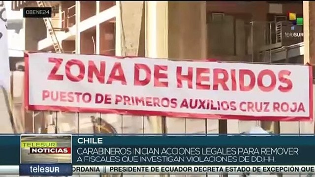 Chile: Carabineros denuncian a fiscales responsables de investigaciones por violación a DD.HH.