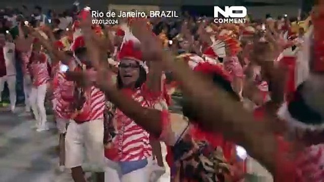 شاهد: بدء التدريبات على كرنفال السامبا السنوي في ريو دي جانيرو