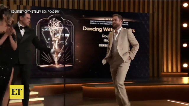 Derek Hough In Tears Dedicating Emmy Win to Wife Hayley After Brain Surgery