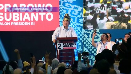 Prabowo: Saya Cinta Tanah Air, Saya Tidak Omon-Omon Saja