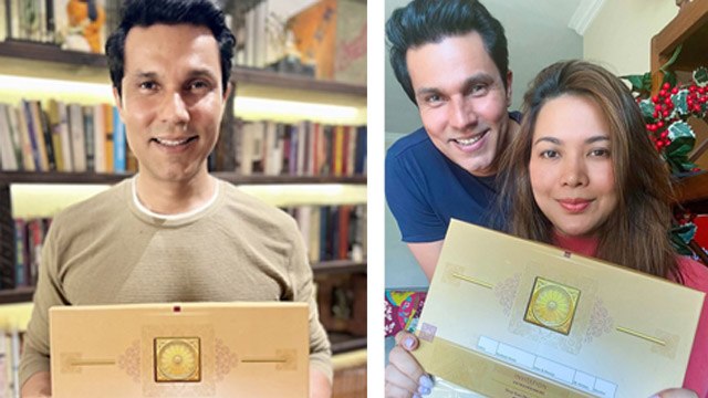 Ayodhya Ram Mandir Udghatan:Randeep Hooda Lin Laishram Invitation Card Receive Fans Reaction|Boldsky