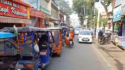 इस तरह शहर हो रहा जाम...देखें वीडियो
