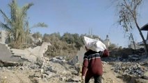 الجزيرة ترصد الدمار الذي تعرضت له منطقة وادي العرائس بمدينة غزة