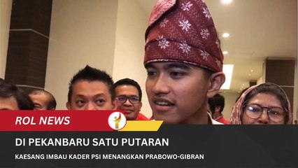 Di Pekanbaru, Kaesang Imbau Kader PSI Menangkan Prabowo-Gibran Satu Putaran