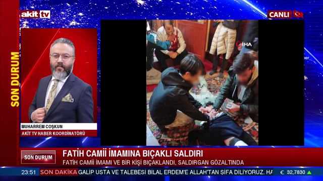 Fatih Camii imamına bıçaklı saldırının arkasında MOSSAD mı var?