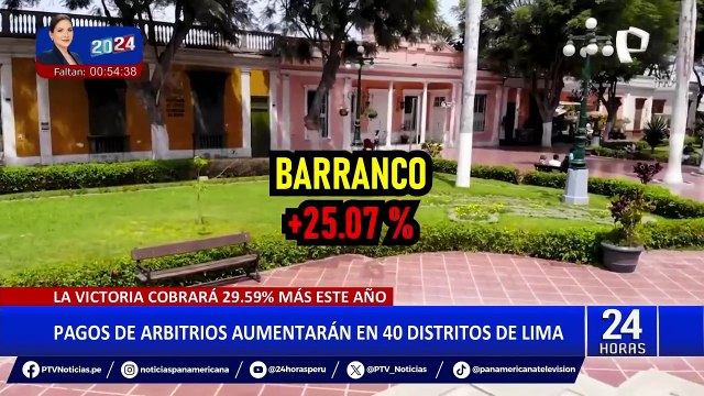Esta es la lista de 40 distritos que aumentarán arbitrios para este 2024