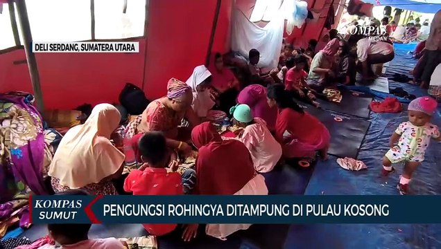 Pemprov Sumatera Utara tampung Sementara Ratusan Pengungsi Rohingya di Pulau Kosong